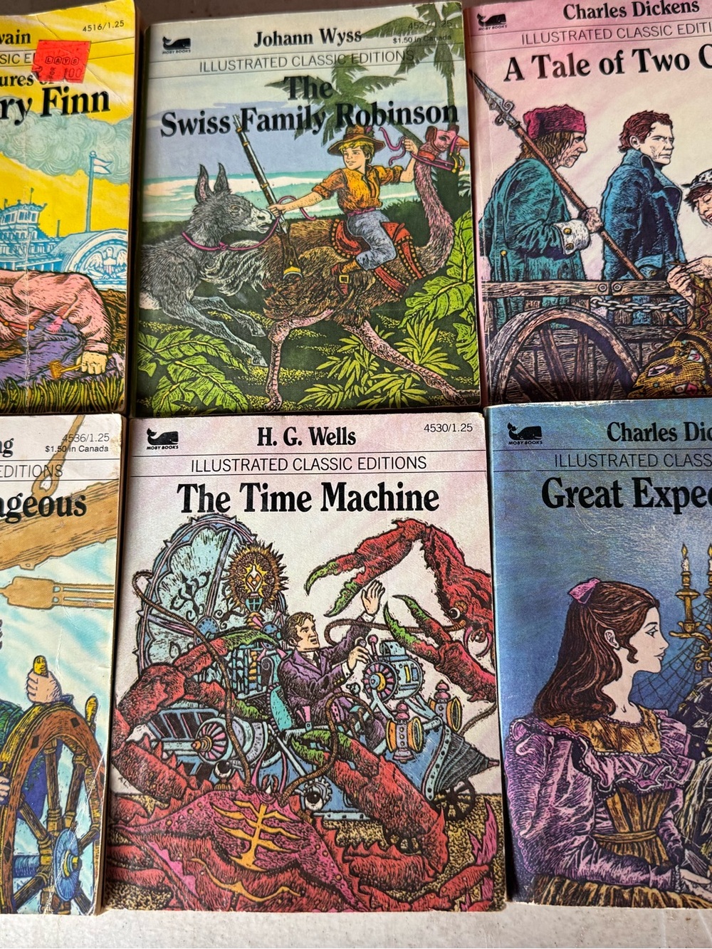 Vintage books